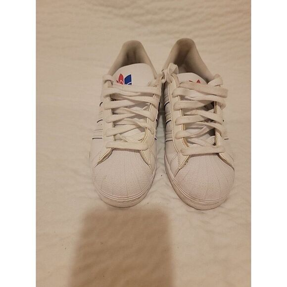 ADIDAS SUPERSTAR J YOUTH BIG KIDS SHOES_WHITE/BLACK FU7712-100-SIZE 5.5 - Picture 3 of 10